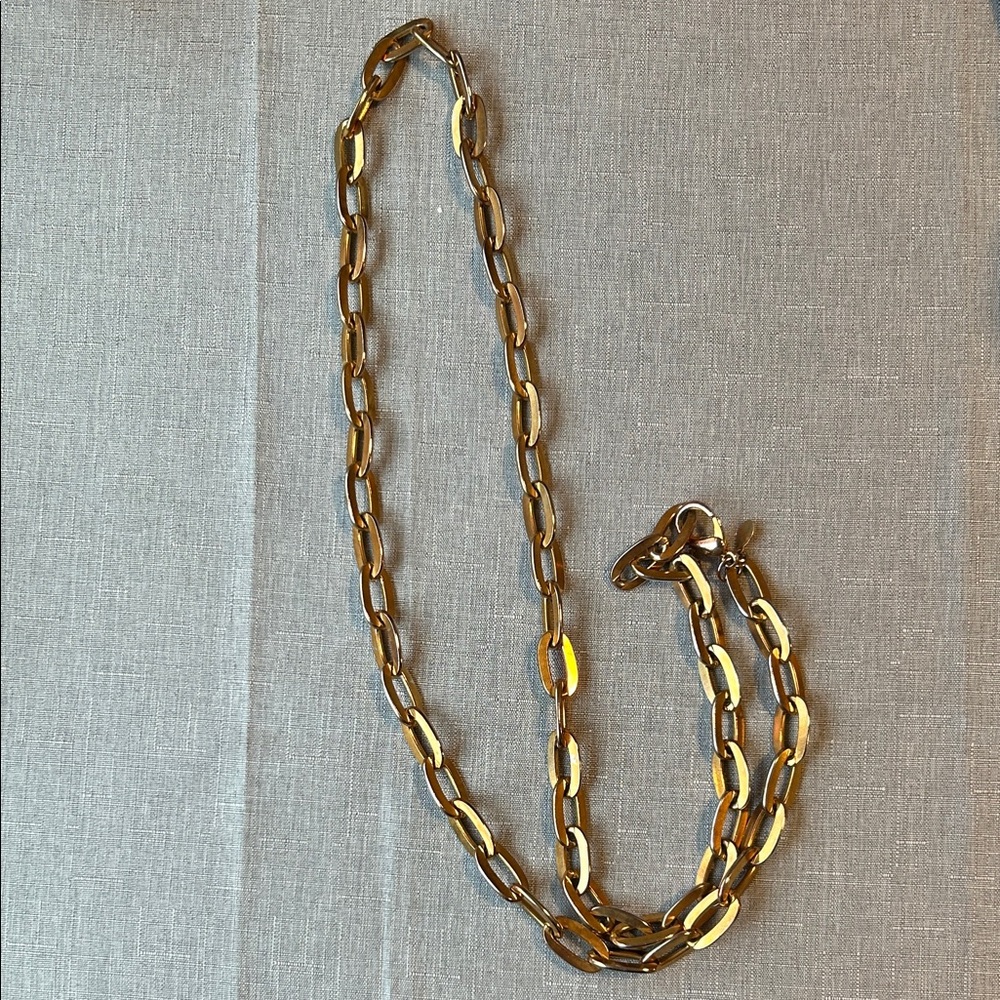 Elegant Gold Chain Necklace/Belt